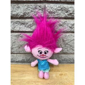 DreamWorks Trolls Queen Poppy Talkin' Troll Plush Doll Talking Movie Toy